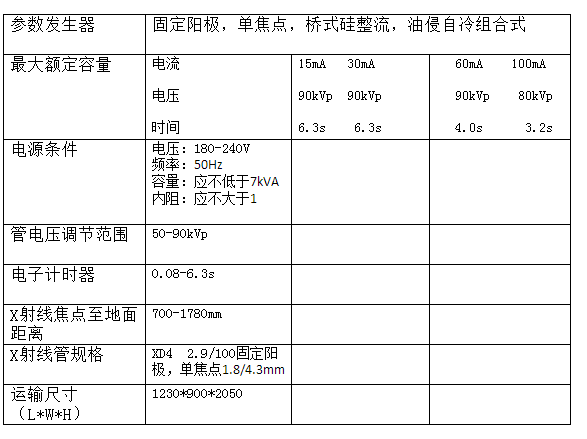 技術(shù)參數(shù)